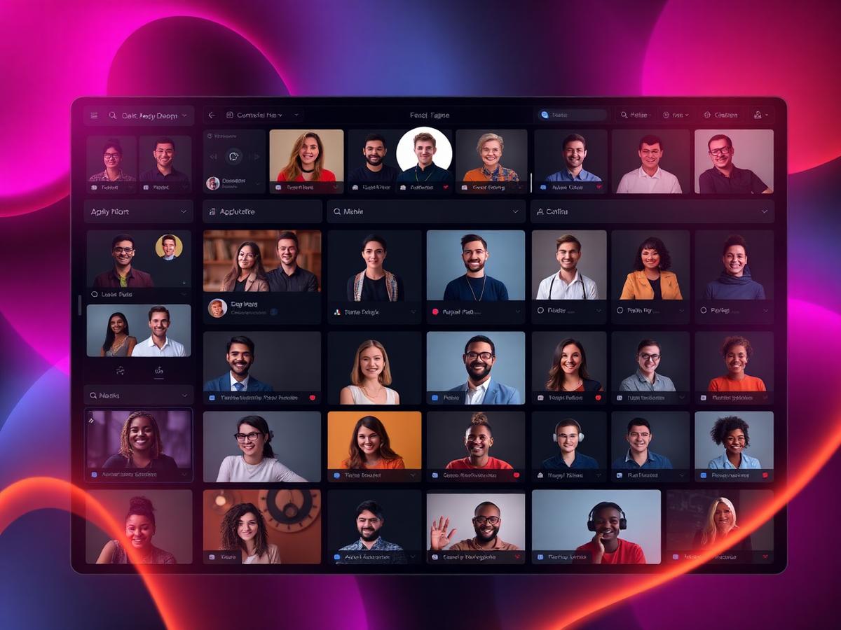 Prodlytica community of product builders on a group video call